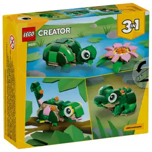 LEGO Creator 3 in 1 31377 Turtle with a Water Lily 124 Pcs miniatura 4